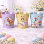 Balde Decorativo 13cm Sortido