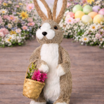 Coelho de Linha 37cm Menino Bege