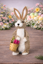 Coelho de Linha 37cm Menino Bege