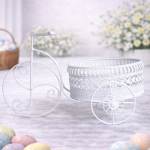 Triciclo Aramado 36cm Branco