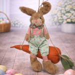 Coelho com Cenoura 25cm