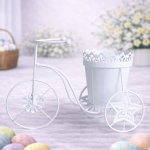 Triciclo Aramado 31cm Branco