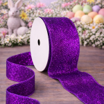 Fita Aramada 6,3cm 9,14m Roxo