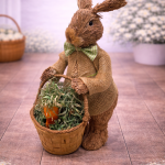 Coelho com Cesto Menino 42cm