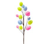 Haste de Ovos Glitter Colorido 60cm - Imagem 2