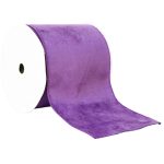 Fita Aramada 10cm 9,14m Veludo Roxo - Imagem 2