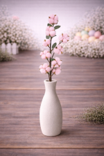 Haste de Algodão Rosa 67cm