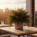 Mini Bouquet Folhas Renda 40cm - Imagem 2