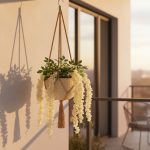 Pendente Glicínia Branca 100cm - Imagem 2