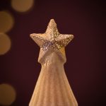 Árvore em Resina Dourada 38cm - Imagem 3