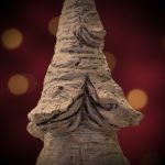 Árvore Natalina em Resina 43cm Nevada - Imagem 3