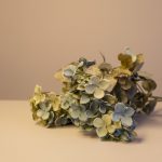 Bouquet de Hortência 30cm Azul - Imagem 3