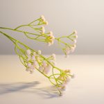 Haste Mosquitinho Colorido 65cm Rosa - Imagem 3