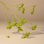 Haste Mosquitinho Colorido 65cm Verde - Imagem 3