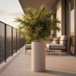 Haste Folhas Verde 90cm - Imagem 2