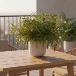 Galho Folhas Verde 60cm - Imagem 2