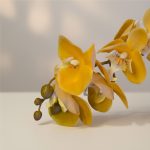 Orquídea 6 Flores 75cm Amarelo - Imagem 3