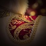 Cavalo de Balanço Branco e Vermelho 40cm - Imagem 4