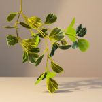 Haste Trevo 78cm Verde Claro - Imagem 3