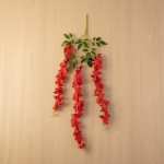 Pendente Glicínia Vermelha 100cm