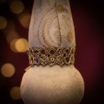 Totem Natalino Dourado 48cm - Imagem 3