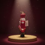 Pingente Soldado de Chumbo Tambor 15cm - Imagem 2