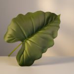 Folha Alocasia 110cm - Imagem 3