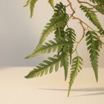 Galho Folhas Verde 60cm - Imagem 3