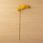 Orquídea em Silicone Grande 98cm Amarela e Rosa