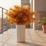 Haste Folhas Laranja 90cm - Imagem 2