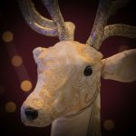 Rena Dourada 54cm - Imagem 5